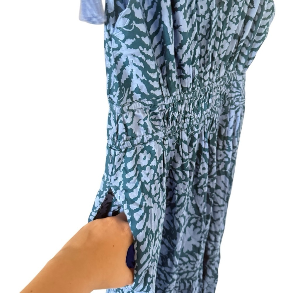 Omika Rosalita Midi Dress Natalia Tidepool - Picture 5 of 9